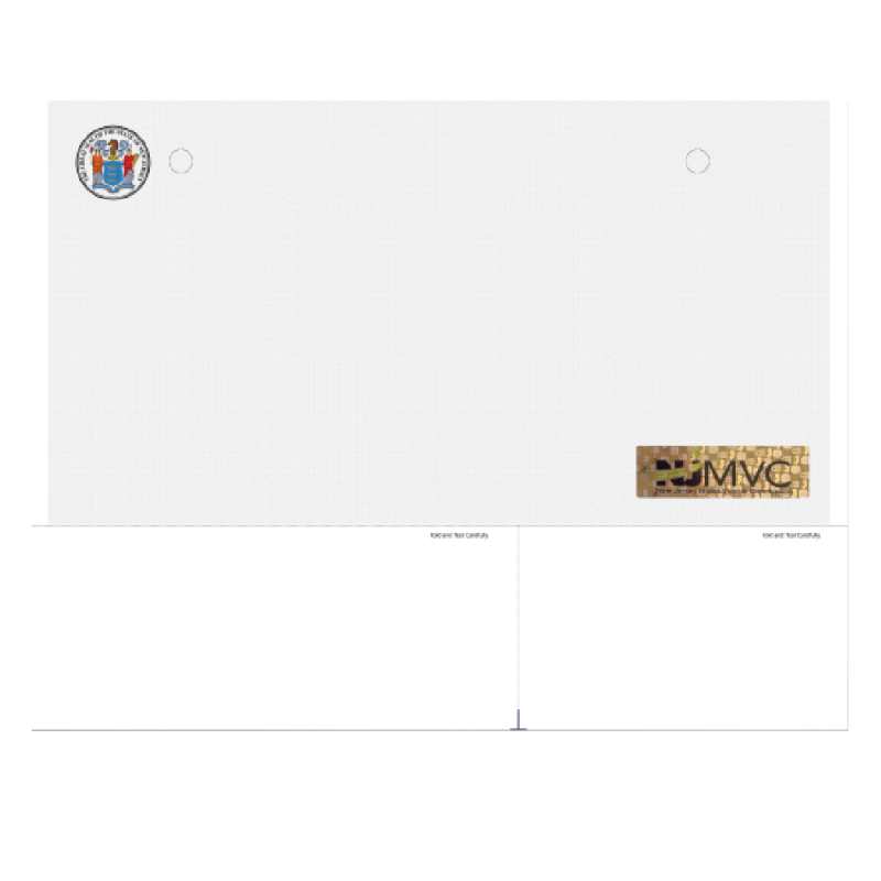 NJ Temp Papers / New Jersey Temporary Vehicle Tags / eTemp Tags – 100 Count for $85 ONLY