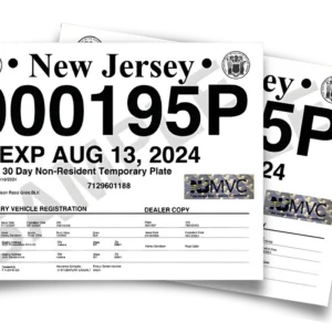 Temp Tag Papers